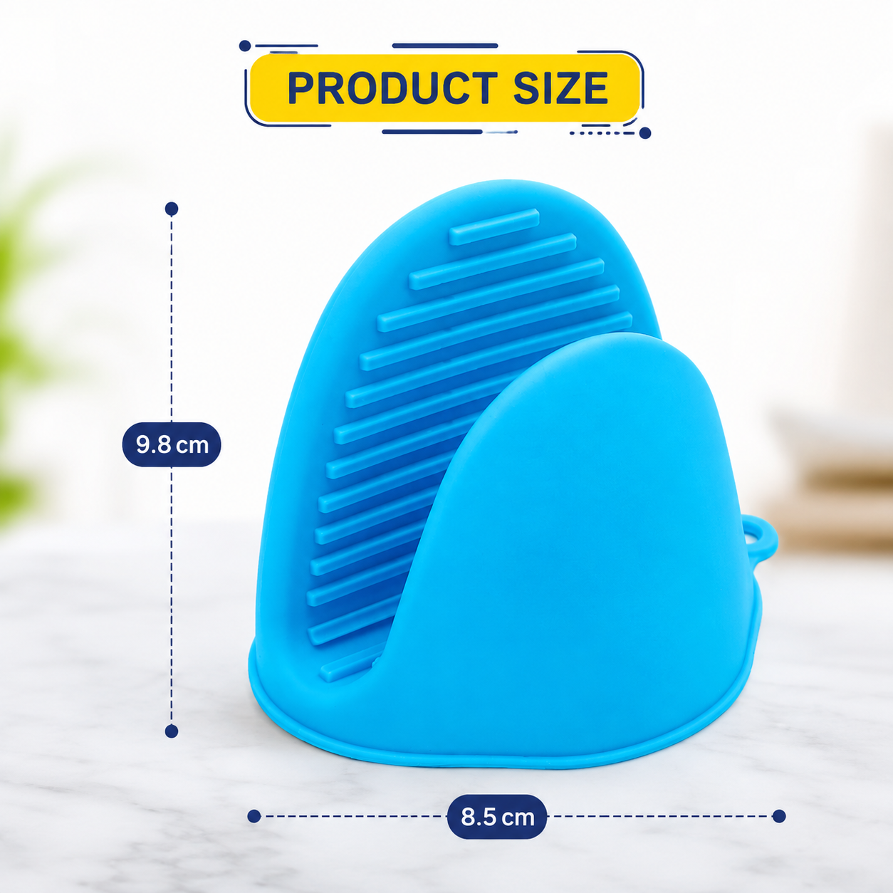 Silicon Pot Holder For Hot Utensil | Heat Resistant Pinch Pot Holders for Kitchen, Baking & Cooking