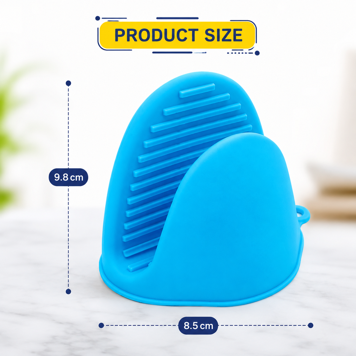 DashKart Silicon Pot Holder For Hot Utensil | Heat Resistant Pinch Pot Holders for Kitchen, Baking & Cooking